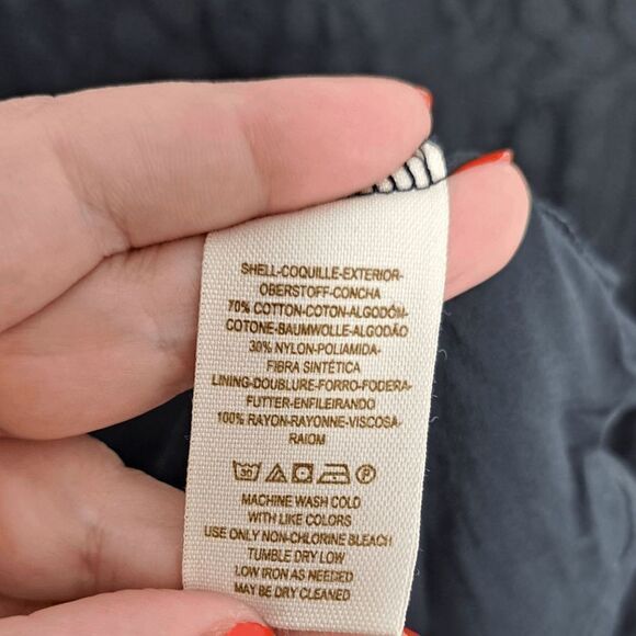 Free People Floral Embroidered Mesh Lace Mini Dress Black size 6 - Picture 7 of 8